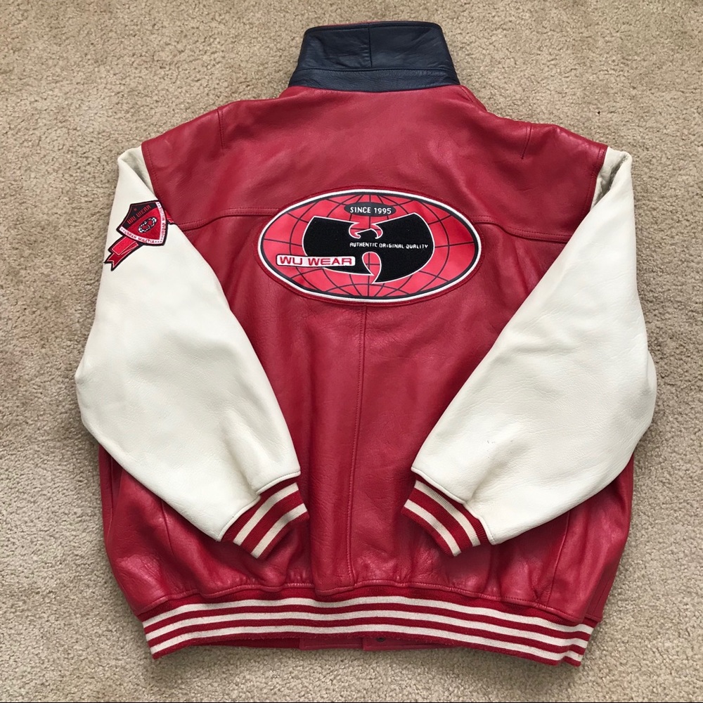Wu-Wear Wu-Tang Jacket 5XL Leather 90’s VTG Rihanna Rza WuTang Rare